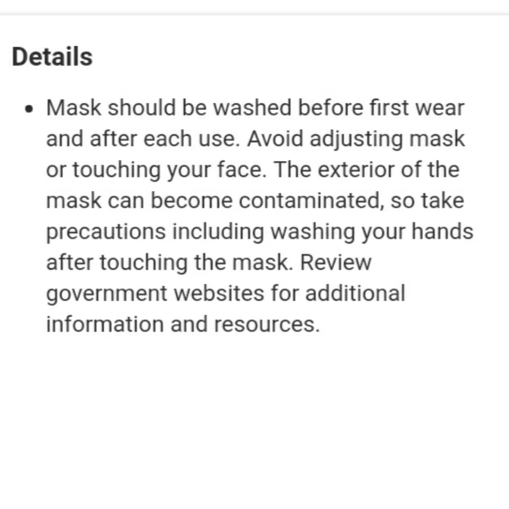 GAP product details